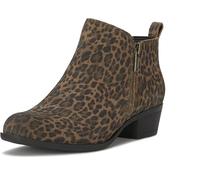 Lucky Brand Botines Basel para mujer, Natural Leopard, 39 EU