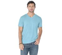 Lucky Brand Camiseta Venice Burnout con Cuello en V, Azul Delphinium, XL para Hombre
