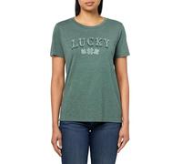 Lucky Brand Lucky Clovers Classic Crew para Mujer