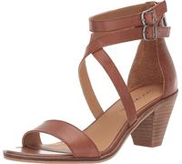 Lucky Brand Ressia, Sandalias de tacón Mujer, Beige, 42 EU