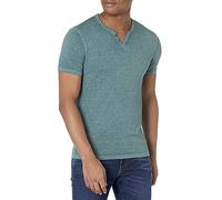 Lucky Brand Venice Burnout Notch Neck tee Shirt Camiseta, Insecto de Junio, X-Large para Hombre