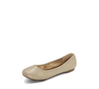 Lucky Brand Women's Emmie Ballet Flat, Platinum, 7 M US