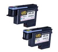 Lucky Bridge Cabezal de impresión HP88 2PK C9381A C9382A remanufacturado compatible para HP Officejet con HP Office Jet K5400 L7550 L7580 L7590 L7650 L7680 L7750 L7780 L7790