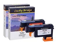 Lucky Bridge Cabezal de impresión HP88 C9381A C9382A remanufacturado con chip nunca utilizado, compatible con HP Officejet (1 por 1 MC)