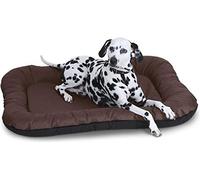 Lucky Cama para perro para interior y exterior, L-XXXL, gris, marrón y negro