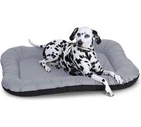 Lucky Cama para perro para interior y exterior, L-XXXL, gris, marrón y negro
