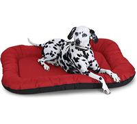 Lucky Cama para perro para interior y exterior, L-XXXL, gris, marrón y negro