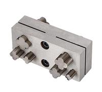 Lucky Clover Punch Die Disc Set, herramienta para perforar joyas, cortador de placa de acero de 6 tamaños para manualidades de metal, incluye barras de perforación con diseño de