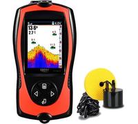 LUCKY con Cable Portátil Sonar Pesca de Mano Portátil Buscador de Peces Monitor en Color Pesca en Hielo Detector de Peces para La Pesca Barco De Kayak