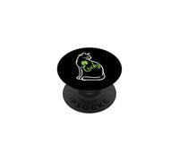 Lucky Cute Cat Green Clover Shamrock Irlanda Orgulloso irlandés PopSockets PopGrip Adhesivo