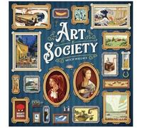 Lucky Duck Games - Art Society - Juego de Mesa de Estrategia de subastas y colocación de Azulejos - CREA la galería de Arte más prestigiosa - 2 a 4 Jugadores - 10+ Años -30 a 60 Min- Versión FR/PL