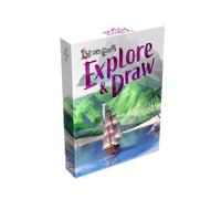Lucky Duck Games - La Isla de los Gatos - Explore and Draw | Versión Francesa | Juego De Mesa | A partir de 10 Años | 1-6 Jugadores | 30-45 Minutos