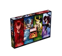 LUCKY DUCK GAMES - Marvel Dice Throne - Scarlet Witch, Thor, Loki, Spider-Man, Juego de Estrategia, Juego de Sociedad, De 8 Años, 2 a 4 Jugadores, 30 Minutos