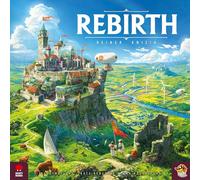 Lucky Duck Games - Rebirth - Juego de Mesa estratégica - Colocación de Azulejos - Reconstrucción y Control de Territorios en Escocia - 2 a 4 Jugadores - 10plus Años - 60 Min - Mighty Boards - en