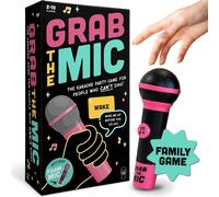 Lucky Egg Grab The Mic - El juego de karaoke familiar para niños de 8 años o más, de 2 a 10 jugadores - Juego