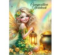 Lucky Elf St Patrick Day Composition Notebook - A4 Size 120 pages