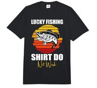 Lucky Fishing Do Not Wash Funny Fisherman Sarcástico Citas Comfort Colors Adult Heavyweight T-Shirt