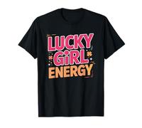 Lucky Girl Syndrome Manifestando Era Afirmacion Camiseta
