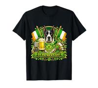 Lucky Great Dane St Patrick’s Day Green Beer Shamrock Camiseta