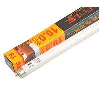 Lucky Herp 10.0 Lámpara fluorescente de tubo de terrario del desierto, bombilla UV, 14 vatios, T8