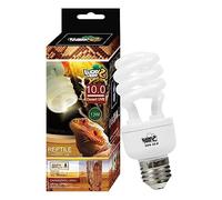 LUCKY HERP Lámpara UVB de terrario, reptiles UVA UVB 10.0, E27 compacta UVB lámpara 13 W, terrario UVA UVB lámpara para gamones barbudos, tortugas, serpientes, lagartos, reptiles y anfibios
