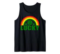 Lucky Irish Four Leaf Clover - Irlanda Fiesta del Día de San Patricio Camiseta sin Mangas