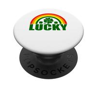 Lucky Irish Four Leaf Clover - Irlanda Fiesta del Día de San Patricio PopSockets PopGrip Adhesivo