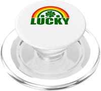 Lucky Irish Four Leaf Clover - Irlanda Fiesta del Día de San Patricio PopSockets PopGrip para MagSafe