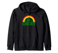 Lucky Irish Four Leaf Clover - Irlanda Fiesta del Día de San Patricio Sudadera con Capucha