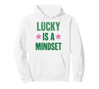 Lucky Is A Mindset St. Patrick's Day Vibes Sudadera con Capucha