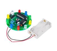 Lucky - Kit de práctica de soldadura para tocadiscos, proyectos de soldadura, suministros de enseñanza de rueda de la suerte, CC 3 V, kits electrónicos de bricolaje HUAGZIMO