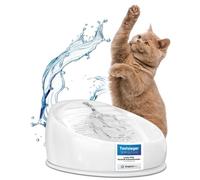 Lucky-Kitty Fuente de cerámica para Coche, Color Blanco