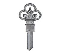 Lucky Line Formas de llave forjadas, llave de esqueleto, llave de casa en blanco, SC1, 1 llave (B303S)