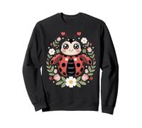 Lucky Little Ladybug Bug Insect Garden Cute Sudadera