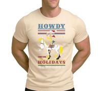 Lucky Luke Howdy Holidays | Ugly Christmas Christmas - Camiseta para hombre, naturaleza, S