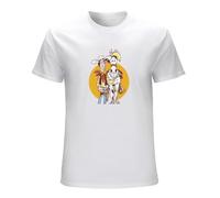 Lucky Luke Jolly Jumper Dalton Gang Daisy Town Morris Terence Men's T-Shirt Unisex White Cotton Hip Hop Print tee Shirts 3XL
