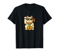Lucky Maneki Neko - Gato japonés Que agita la Fortuna Camiseta