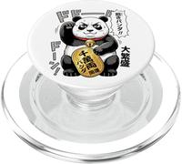 Lucky Maneki Neko Panda Divertido Anime Japonés Estilo Manga PopSockets PopGrip para MagSafe