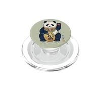 Lucky Maneki Neko Panda Ukiyo-e Arte Japonés Estética PopSockets PopGrip para MagSafe