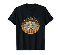 Lucky Number 17 Camisetas Ruleta Rueda Gambling Vegas Style Camiseta