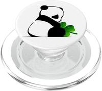Lucky Panda Bear Gifts Four Leaf Clover Panda PopSockets PopGrip para MagSafe