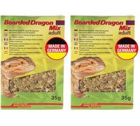 Lucky Reptile Bearded Dragon Mix, Futtermittel für Adulte Bartagamen und andere Reptilien, 1er Pack (1 x 35 g), Multicolor, 35 g (Pack of 1) (Paquete de 2)
