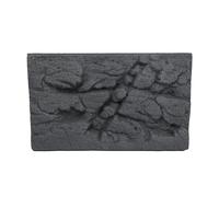 Lucky Reptile Rock Background Scape it Easy - Basalt Grey 48 x 29 cm, Adecuado para Kits de iniciación de 50 cm