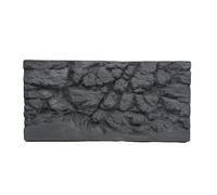 Lucky Reptile Rock Background Scape it Easy - Basalt Grey 78 x 38 cm, Adecuado para Kits de Inicio de 80 cm