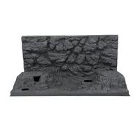 Lucky Reptile Rocky Canyon (2 Piezas) - Scape it Easy - Basalt Grey, 78 x 38 x 38 cm, para Kits de Inicio de 80 cm