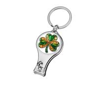 Lucky Shamrock Clover - Cortaúñas profesional para uñas de los pies, cortador de cutículas para mujeres y hombres