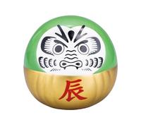Lucky Shop Japón Original de la Buena Suerte Dragón Daruma Figura Decoración Hogar Oficina Figura Japonesa Decoración tradicional Feng Shui Decoración 8.0 * 8.0 * 7.0 cm Importado Japón Mini Daruma