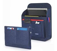 Lucky Sign - Organizador de bolsos mochila multifuncional de fieltro para Fjällräven Classic 16L - Mochila organizador, 26 x 10 x 35 cm - azul lago