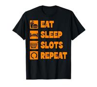 Lucky Slot Machine Vegas Juegos de azar Camiseta