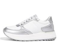 LUCKY STEP Zapatillas para Caminar de Mujer | Zapatillas de Moda con Plataforma para Mujer, Zapatos Casual con Cordones